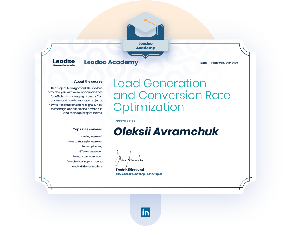 Asset Free Lead Generation and Conversion Rate Optimization Course