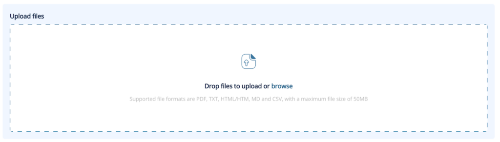Upload files Leadoo ai Leadoo AI: What is a Knowledge Base and How to Build One