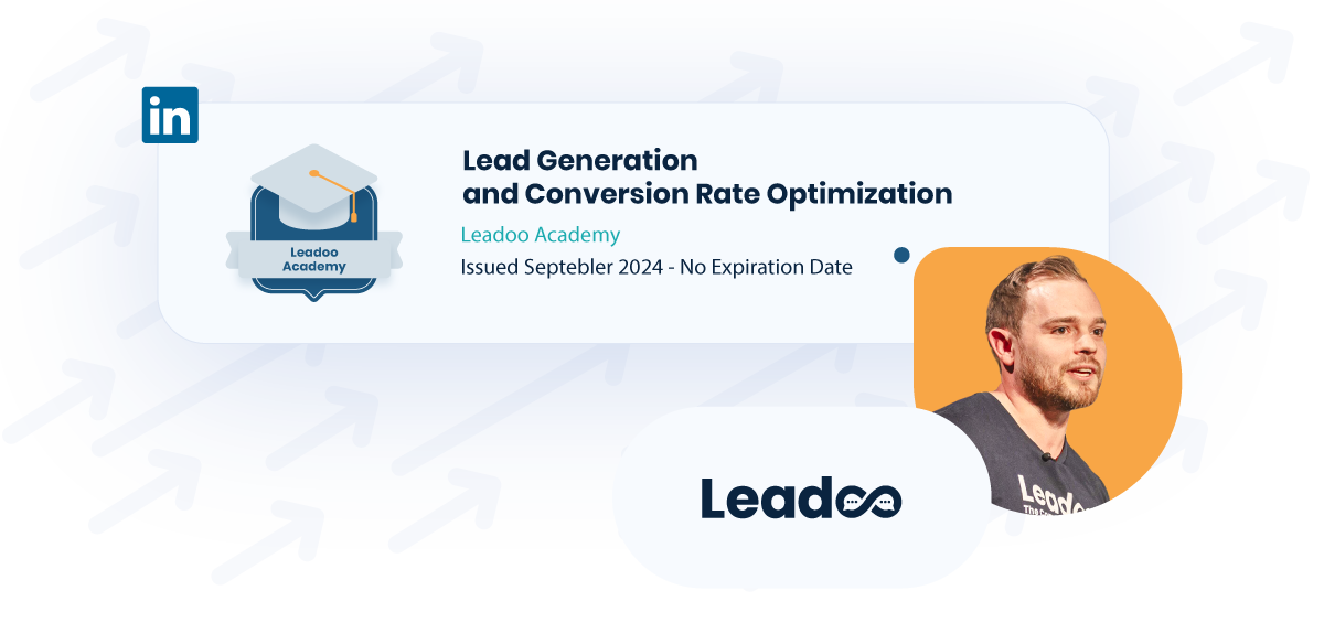 why certificate leadoo Free Lead Generation and Conversion Rate Optimization Course