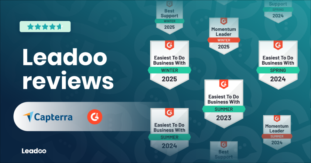 G2 reviews featured leadoo 2025 Leadoo Reviews