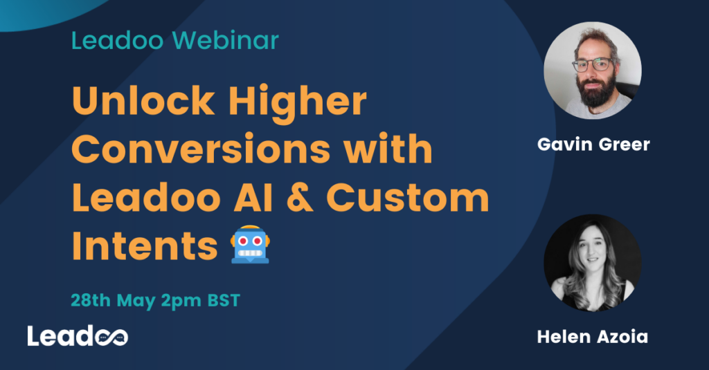 Bot Building Refresher 5 Unlock Higher Conversions with Leadoo AI & Custom Intents