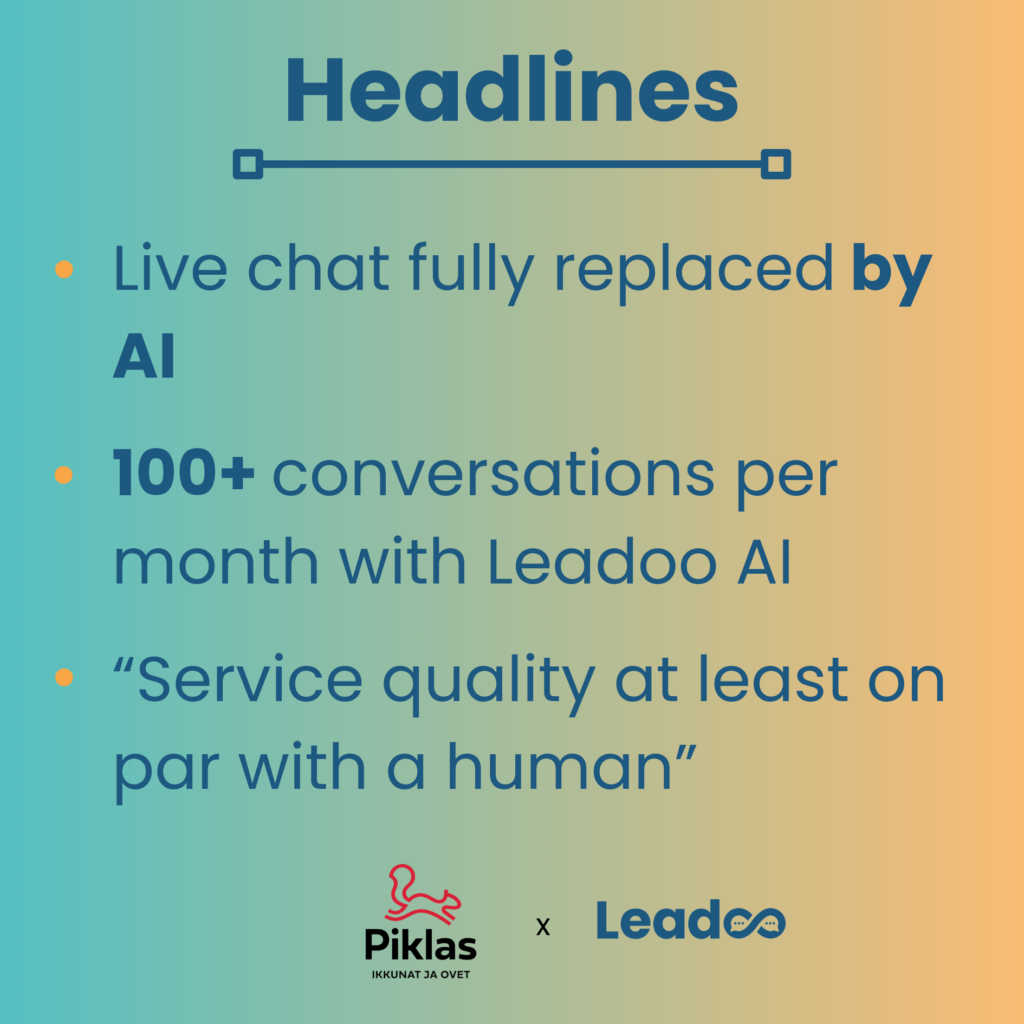 Three ways how Piklas have used Leadoo.