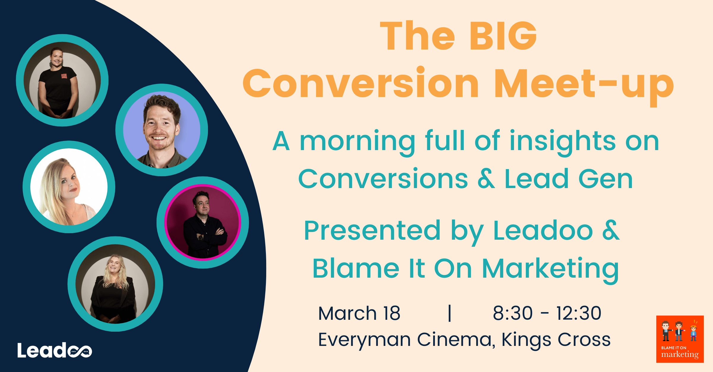 1 BIGConversion MeetupBIOM conversion meet-up The BIG Conversion Meet-up