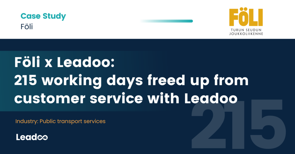 EN Foli 2 Föli x Leadoo: A journey toward a smoother Customer Experience