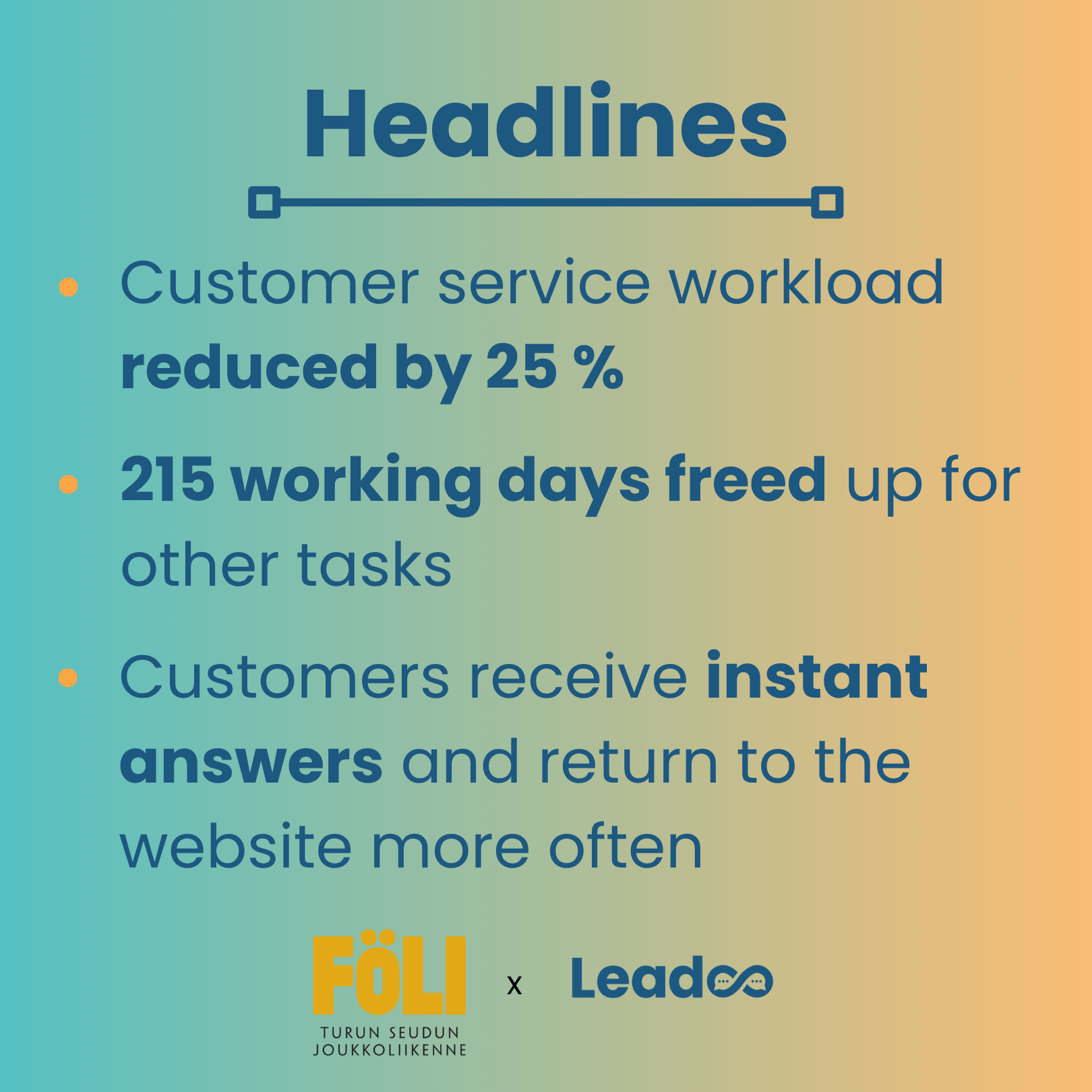 SFoli x Leadoo: A journey toward a smoother Customer Experience.